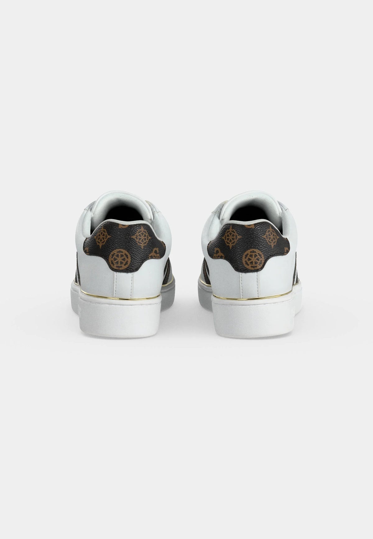 Guess Women's Barlie Faux Leather Sneaker-White GM19591