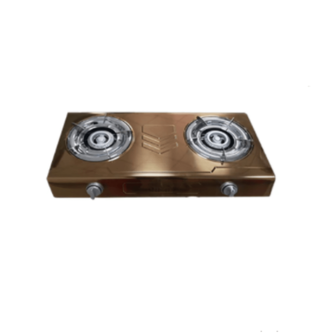 Totai Gas Hot Plate Totai Hot Plate 2 Burner Gas Stove Rose Gold 26/011RG (7008415645785)