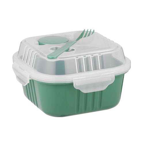 Snappy LUNCH BOX Snappy Lunch Box Square 830ml Green SN-830G (7784020607065)