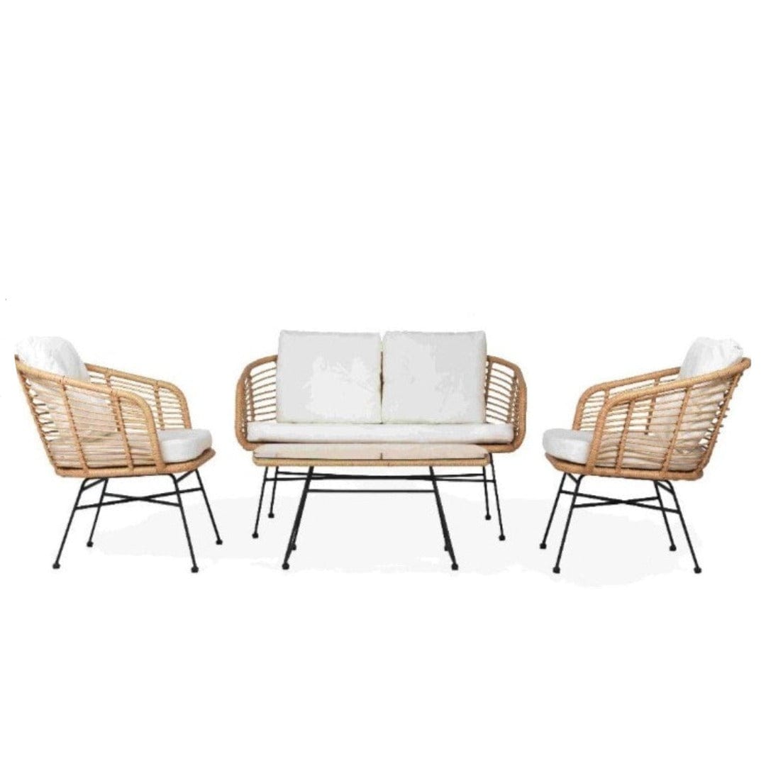 SEAGULL Outdoors Seagull Rivoli 4 Seater Rattan Sofa Set (7141632606297)