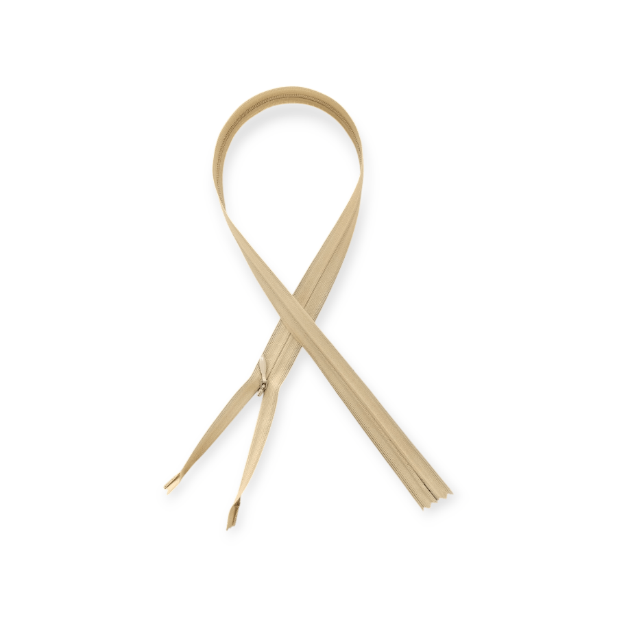 MHC WORLD Ykk Zips YKK Invisible Zip 573 Beige