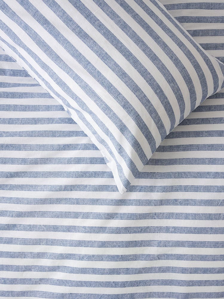 Linen House Duvet Cover Linen House Charlie Denim Duvet Cover Set (7424942473305)