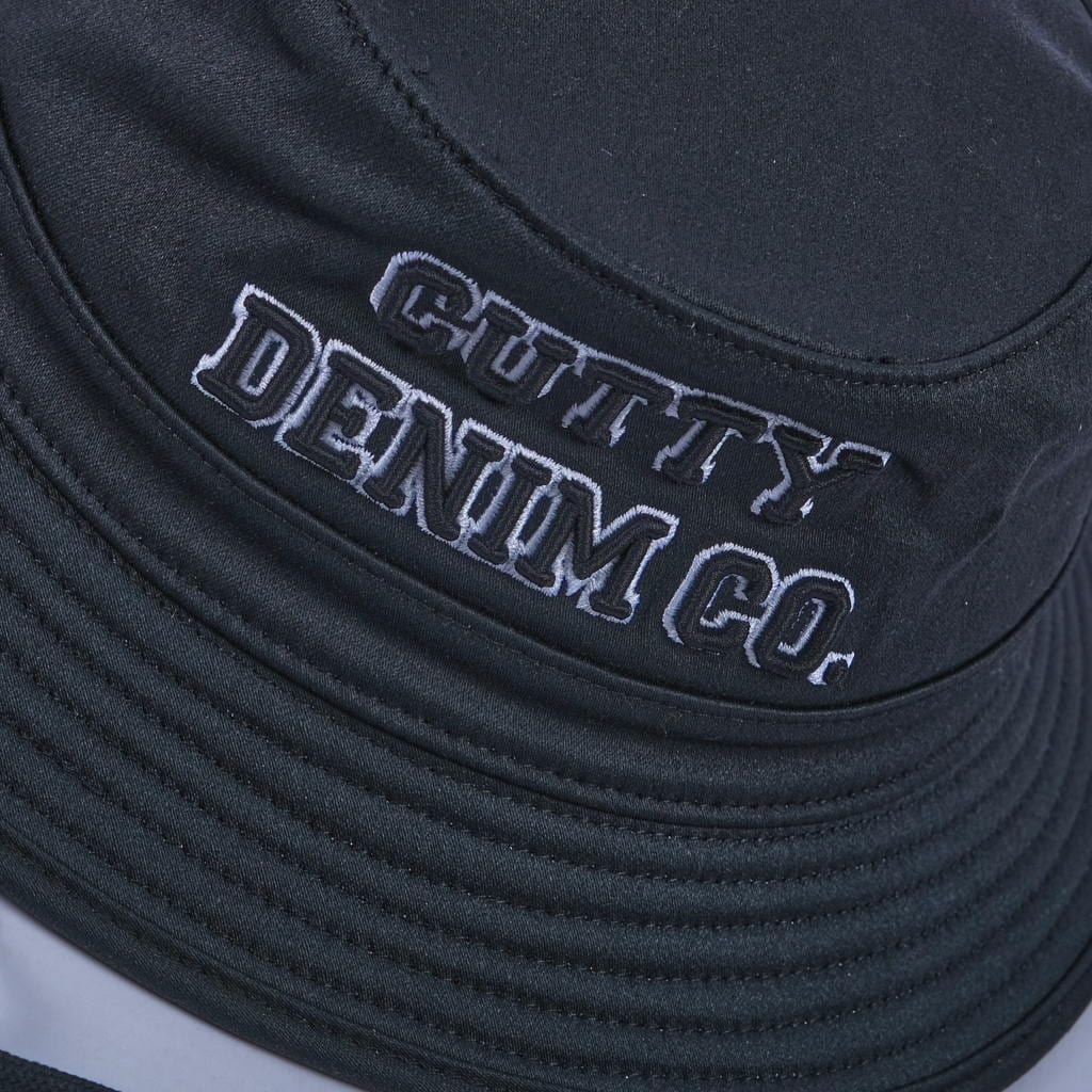 MHC World Cutty C Royal Chord Bucket Hat Black (7348854915161)