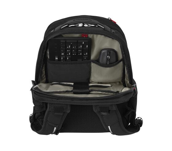 Wenger Laptop Backpack Wenger New Icons Cosmic Laptop Backpack Black (7775896666201)