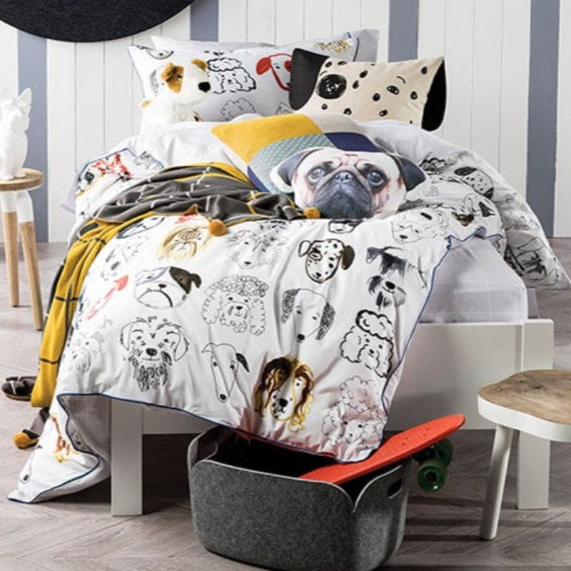 Linen House Duvet Cover Linen House Hiccups Multi Best IN Show 3/4 Duvet Cover Set (7291442397273)