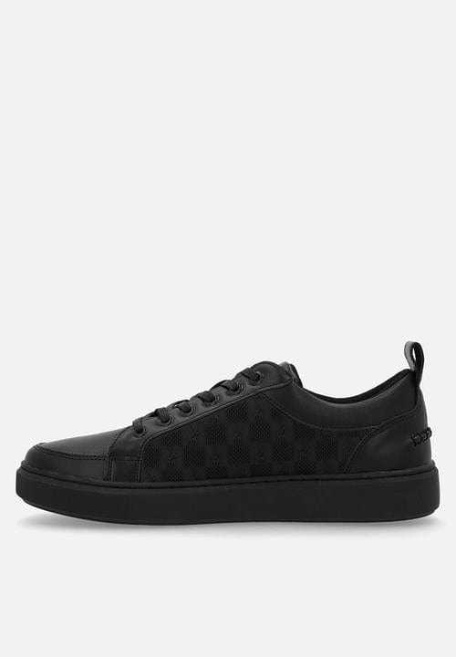 Polo Mens Sneakers Polo Block Monogram Sneaker Black