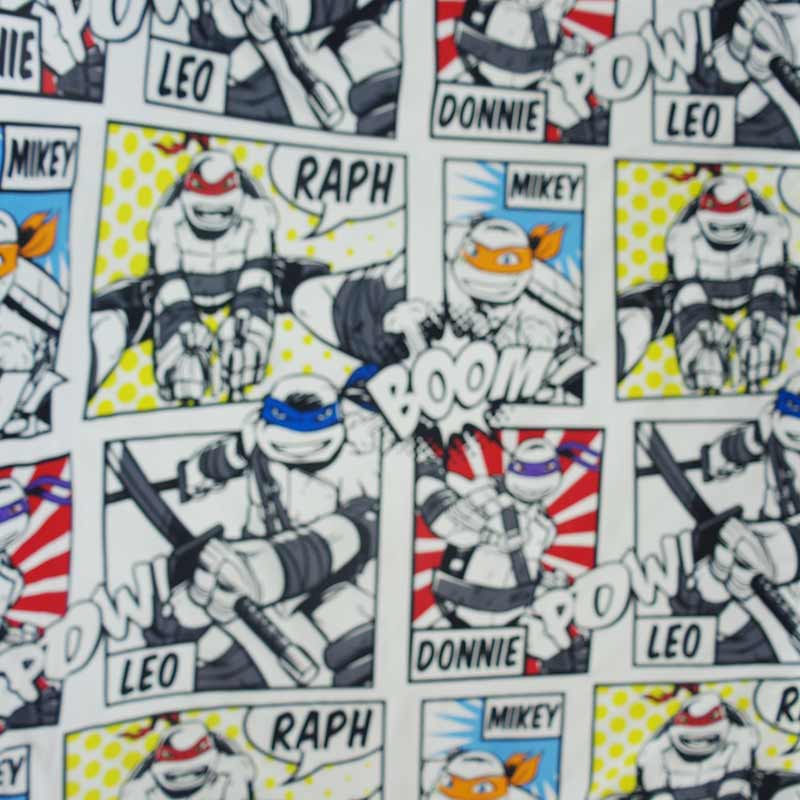 material Upholstery Fabrics Fabric Ninja Turtles Comic 235CM (2061667663961)