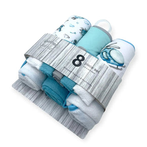 Mothers Choice Every Mothers Choice 8 Piece Towel And Facecloth Set Helicopter