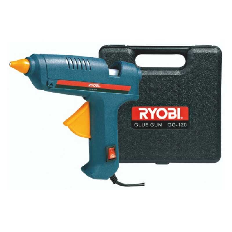 ryobi Hardware RYOBI GLue Gun 80W KIT with 6 Sticks (CG-120) (4488806498393)