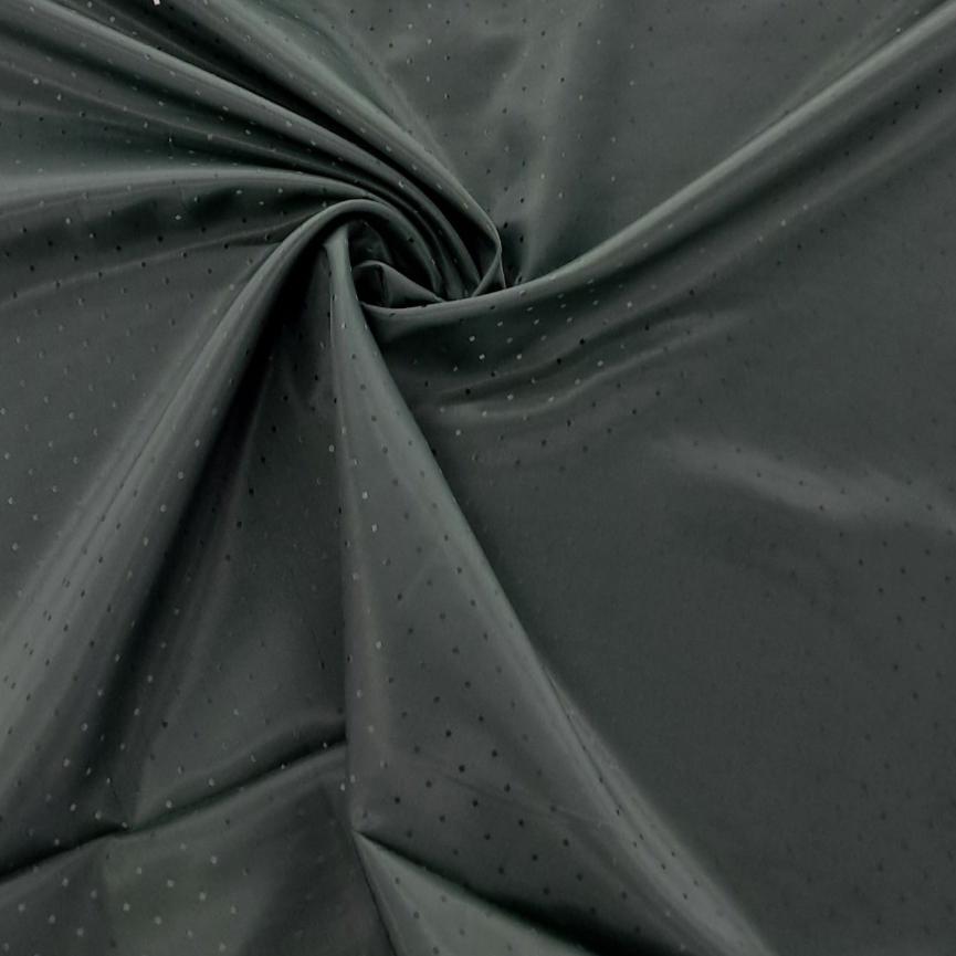 LINING Dress Fabric DK Bottle Green Acetate Lining Dots 150cm (7819301159001)