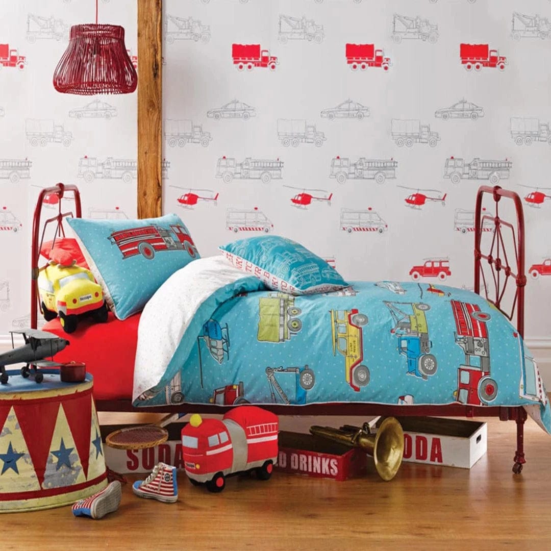 Linen House Duvet Cover Linen House Hiccups Rescue Me Double Duvet Cover Set