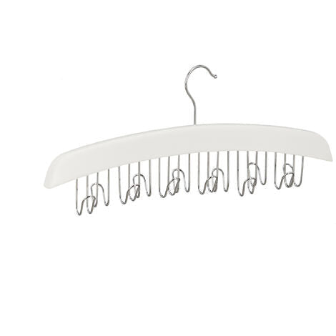 Danny Home Hook Wood Belt Hanger White 40cm WH016W.