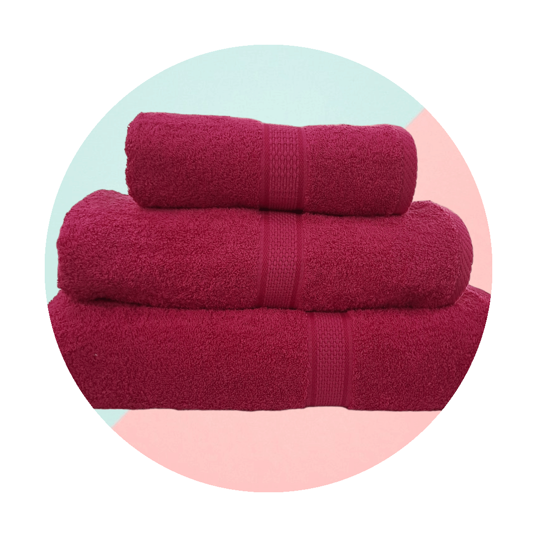 Glodina TOWEL Glodina Royal Shield Towel Fuschia 485GSM (7006201610329)