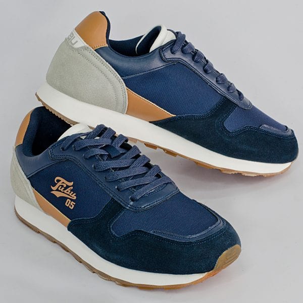 Fubu Sneakers Fubu Chigaco Sneaker Navy (7701794979929)