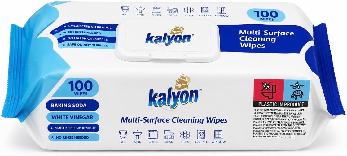 Kalyon Multi-Surface Cleaning 100 Wipes MM00.0030