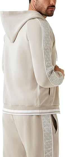 Guess Men's Finlo Zipped Hoodie Sweatshirt