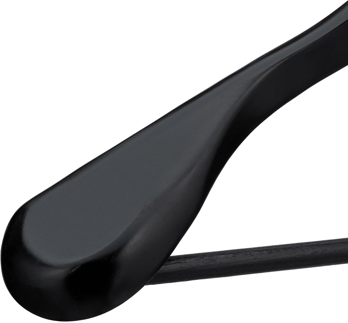 Danny Home Wooden Clothing Hanger 44.5cm 1 Piece Black WH015B.