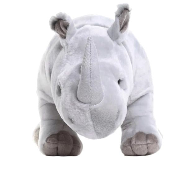 Wild Republic White Rhino Stuffed Animal 12" WR18156.