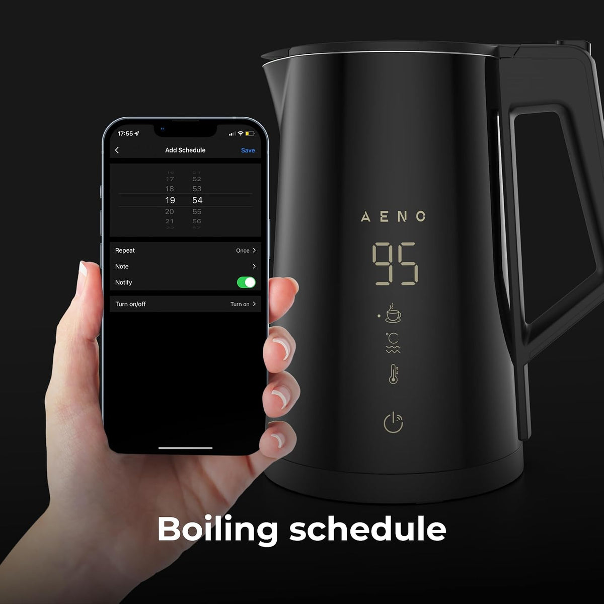 Aeno EK7S Smart Electric Kettle 1.7 Liter AEK0007S