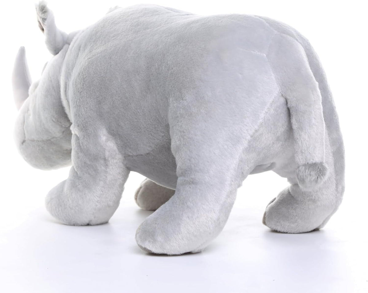 Wild Republic White Rhino Stuffed Animal 12" WR18156.