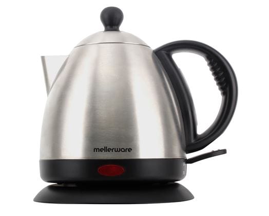 Mellerware KETTLE Mellerware Kettle Cordless Stainless Steel Brushed 0.8L 1300W Siena 22005D (7456651837529)