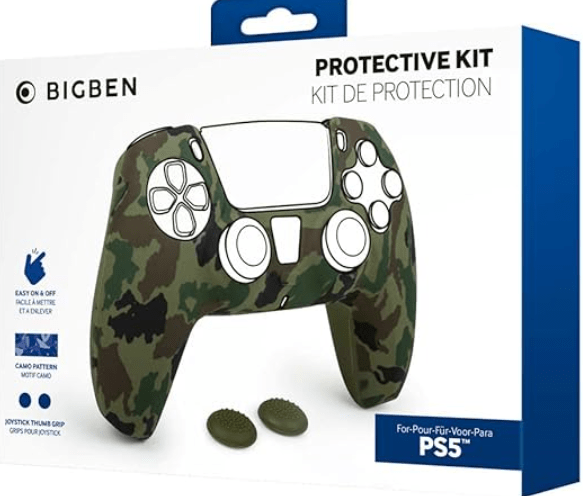 PlayStation VIDEO GAME CONSOLE PS5 Gamer Style Bundle Sniper, Godfall and more + Dual Controllers (1 Star Light Blue)