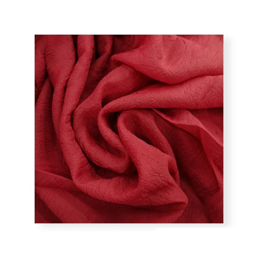 Unique Loom Lace & Voile Fabrics Crush Plain Voile Col 270cm (7478111600729)