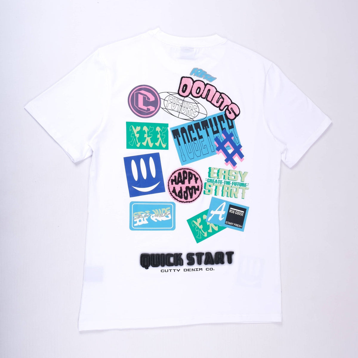 Cutty T Shirt Cutty Serene T Shirt White (7544431804505)