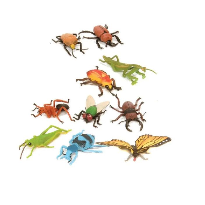 Wild Republic Polybag of Insect and Arachnid Figurines WR64092.