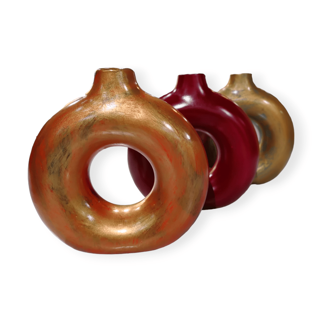 MHC World Vase AC 28x27x8cm Donut-base (7452810117209)