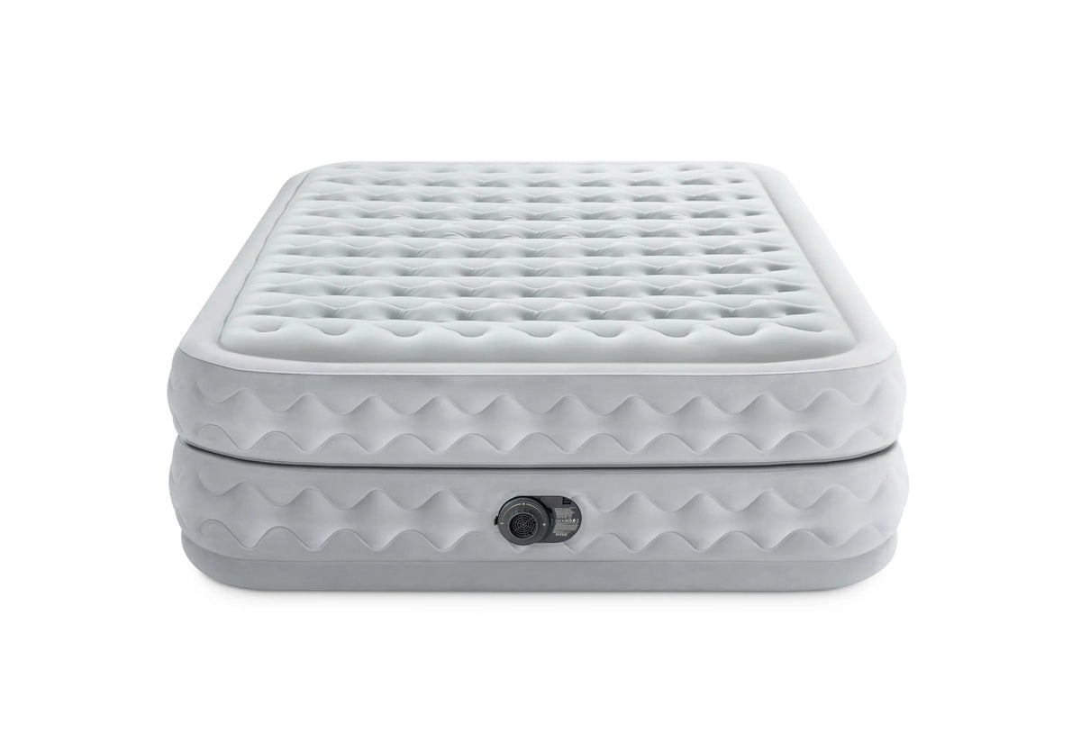 Intex Airbed Intex Queen Supreme Airflow Airbed With Fiber Technology and Built in Pump 152cm I30841