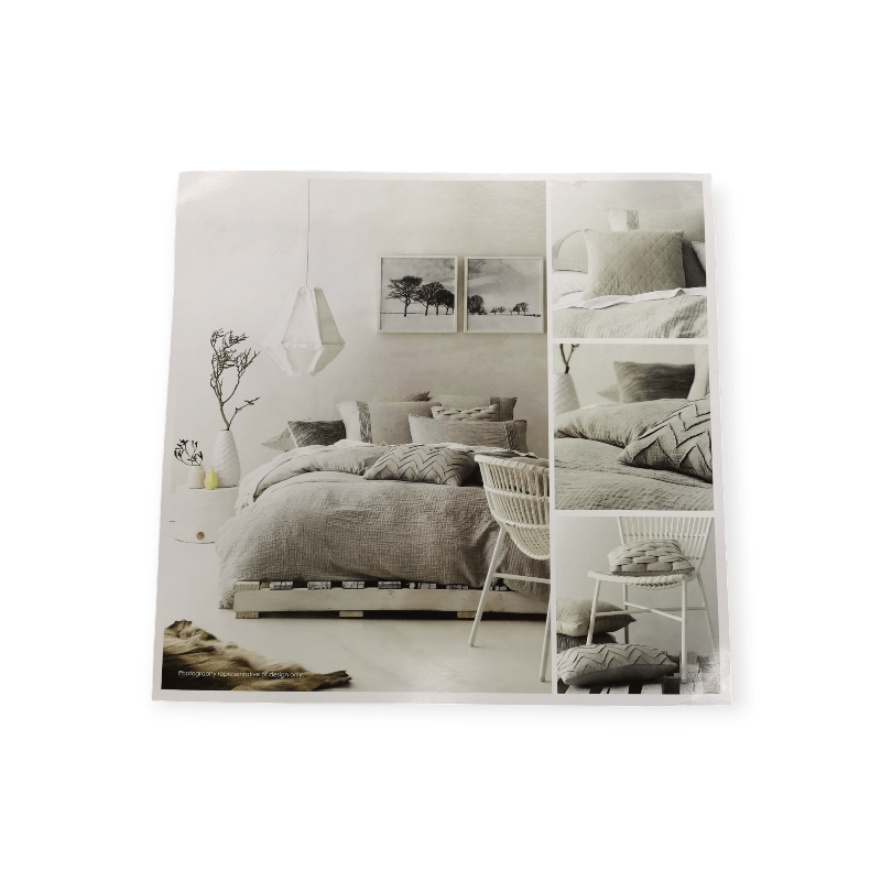 Linen House Duvet Cover Three Quarter Linen House Natural Englina Duvet Cover Set (2061610516569)