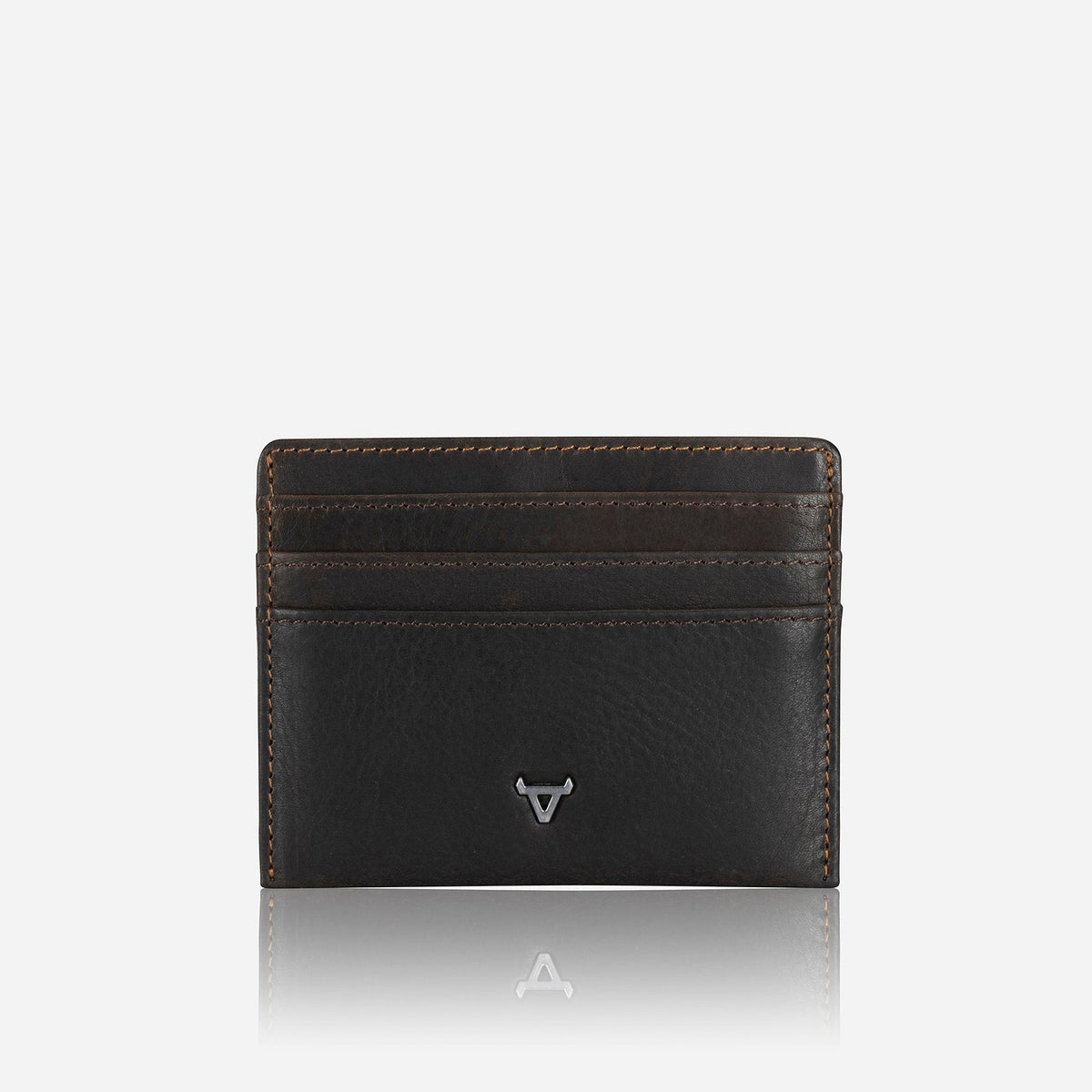 Brando Wallets Brando Leather RFID Card Holder Brown (7226763739225)