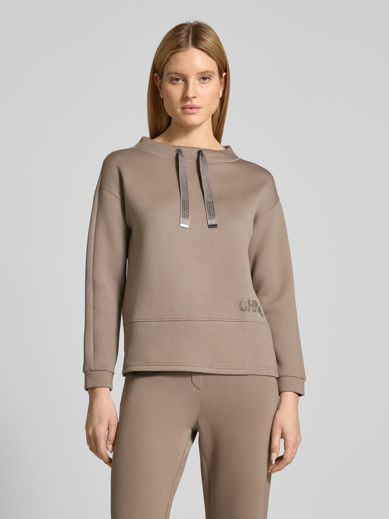 Betty Barclay Loose-Fit Sweatshirt-Smokey Dust 2712/1499
