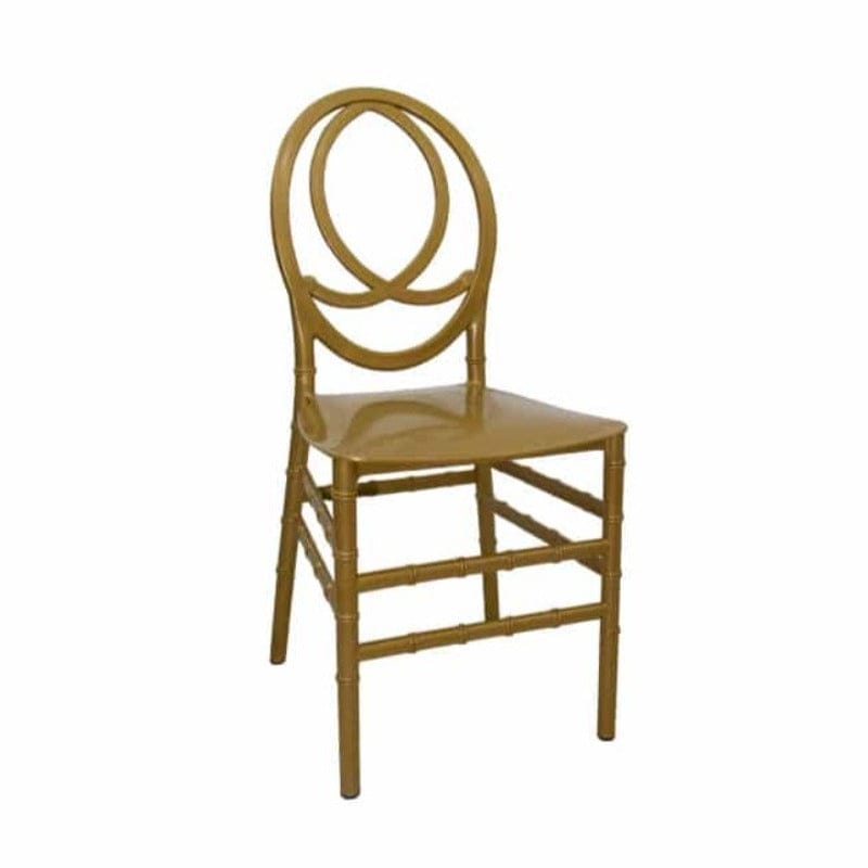 Catering Equipment Catering Equipment Phoenix Resin Chair Gold PPC12589 (7460368908377)