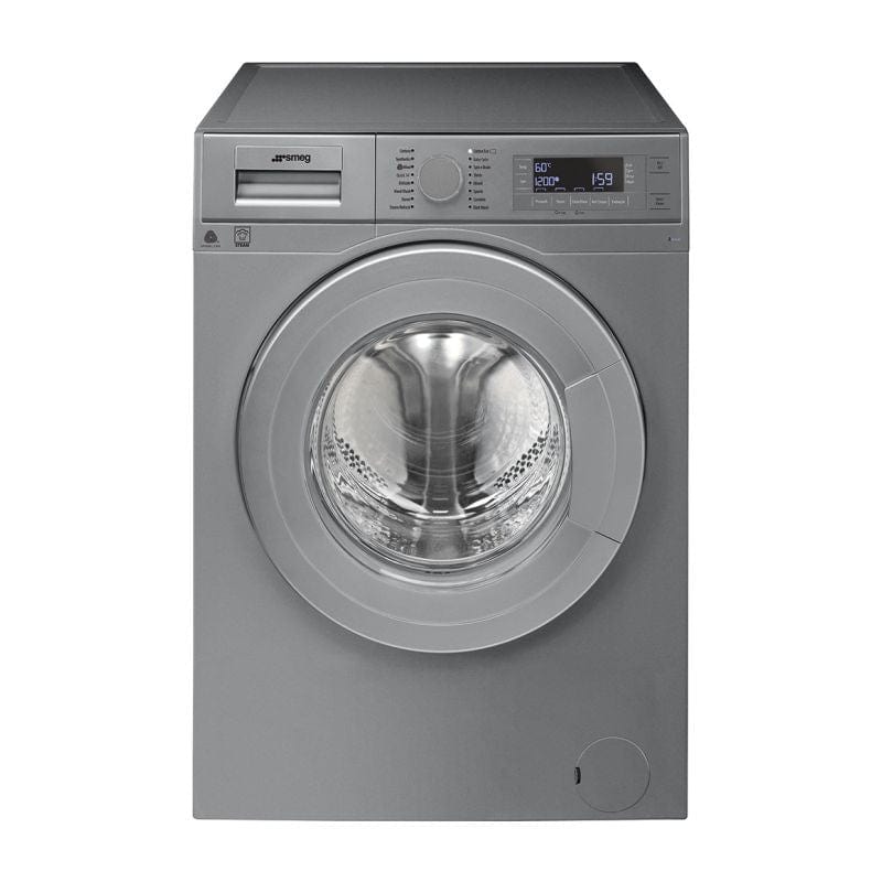 MHC World Promotions Smeg WHTS914LSSA 9kg Silver Front Loader Washing Machine (2061812629593)