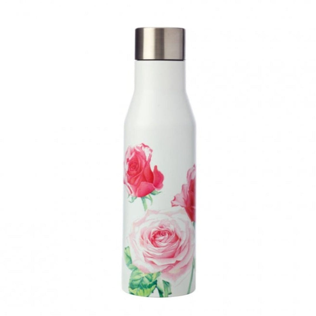 Maxwell & Williams MUG Maxwell & Williams Floriade Double Wall Insulated Bottle Roses 400ml JR0145 (7149033947225)
