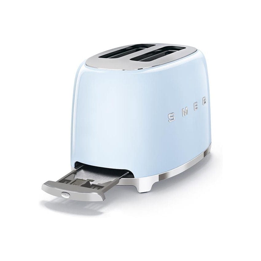 smeg TOASTER Smeg  Retro 950W 2-Slice Toaster Pastel Blue TSF01PBSA (7248146989145)