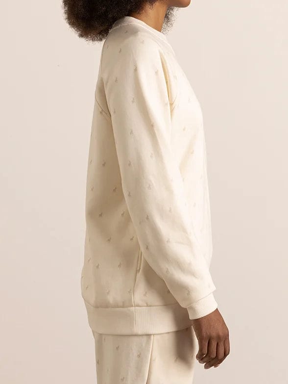 MHC World Ladies  Monogram Track Top stone (7281520148569)