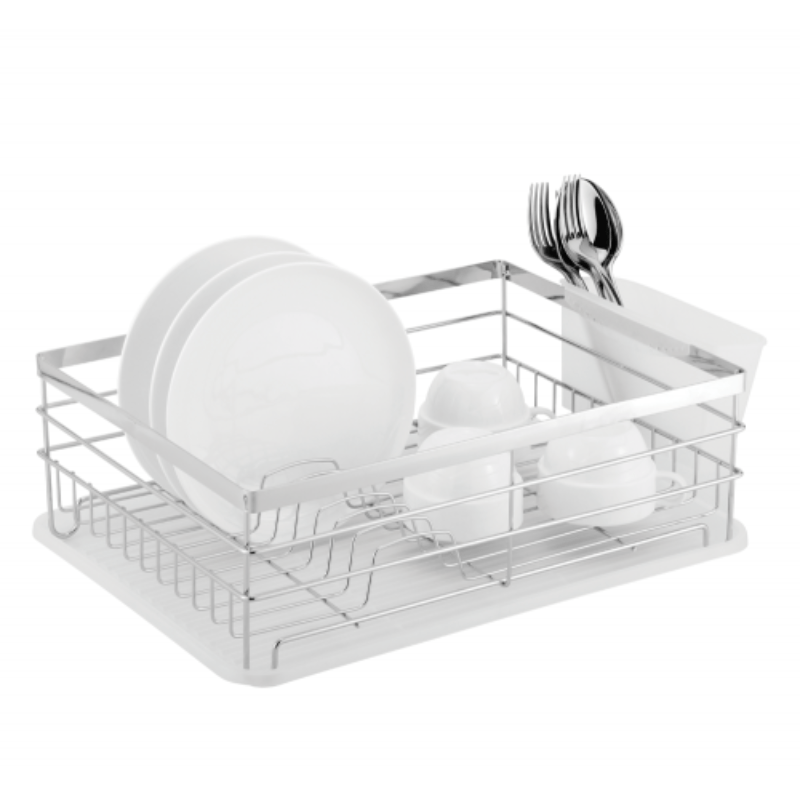 CASA DISH RACK Casa Catania 110S Stainless Steel Dish Drainer 1 Tier (6571447550041)