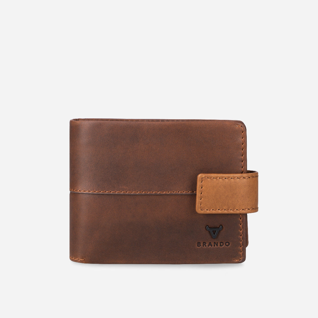 Brando James Brown Slim Card Wallet (7982984790105)