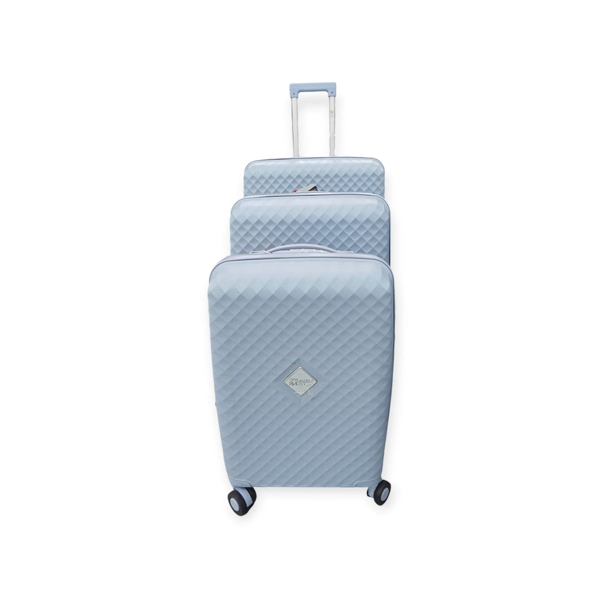 Travelmate Suitcase Travelmate 3 Piece Luggage Set L-346 Grey/Blue (7805180575833)