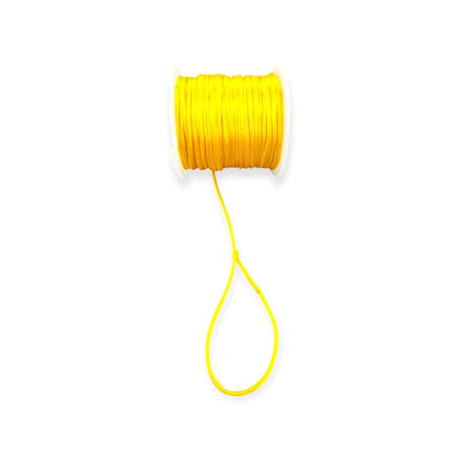 CORD Habby Yellow Tinkly Silk Cord