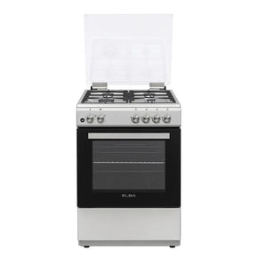 Elba Essential Burner Gas Stove Electric Oven 60cm Stainless Steel 04/66CL442- 4