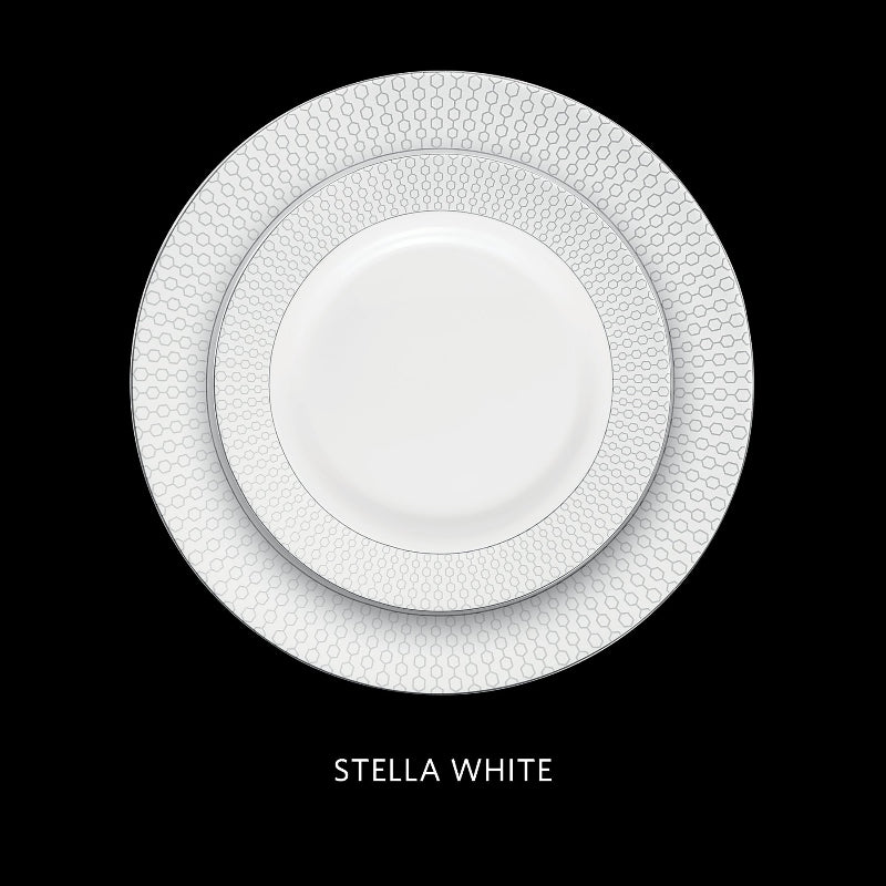 La Opala Velvet 12 Piece Dinner Set Stella White DLO16.