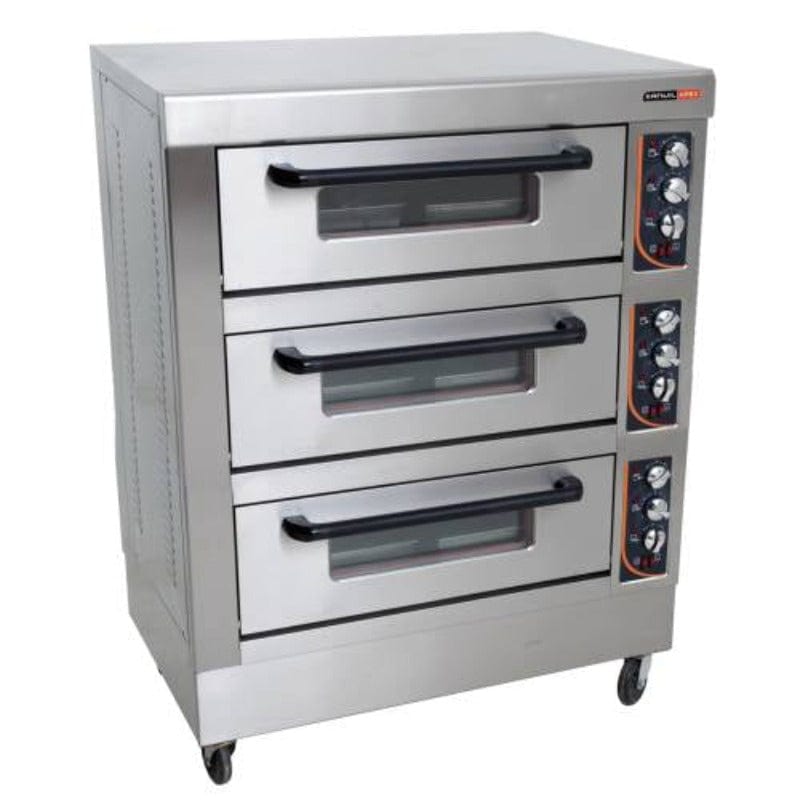 Catering Equipment Catering Equipment Anvil Deck Oven 6 Tray Triple Deck DOA3003 (7289207619673)