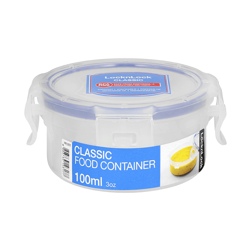 Locknlock LUNCH BOX LocknLock Round Container 100ml HPL931