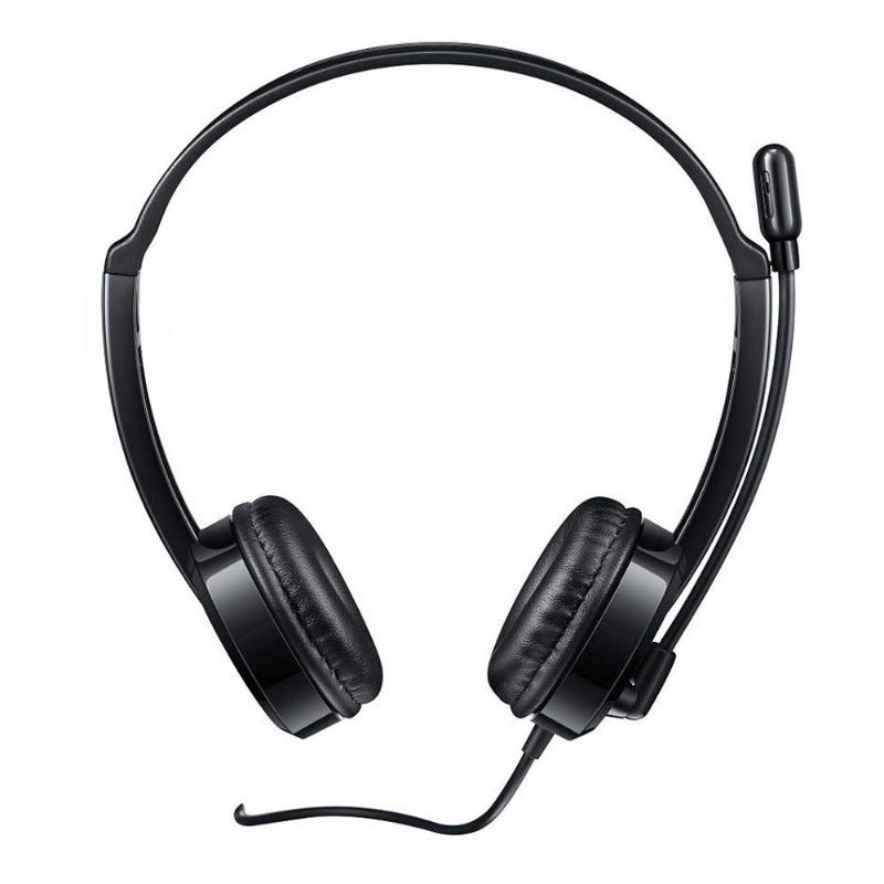 Rapoo H120 Wired USB Stereo Headset - Black.