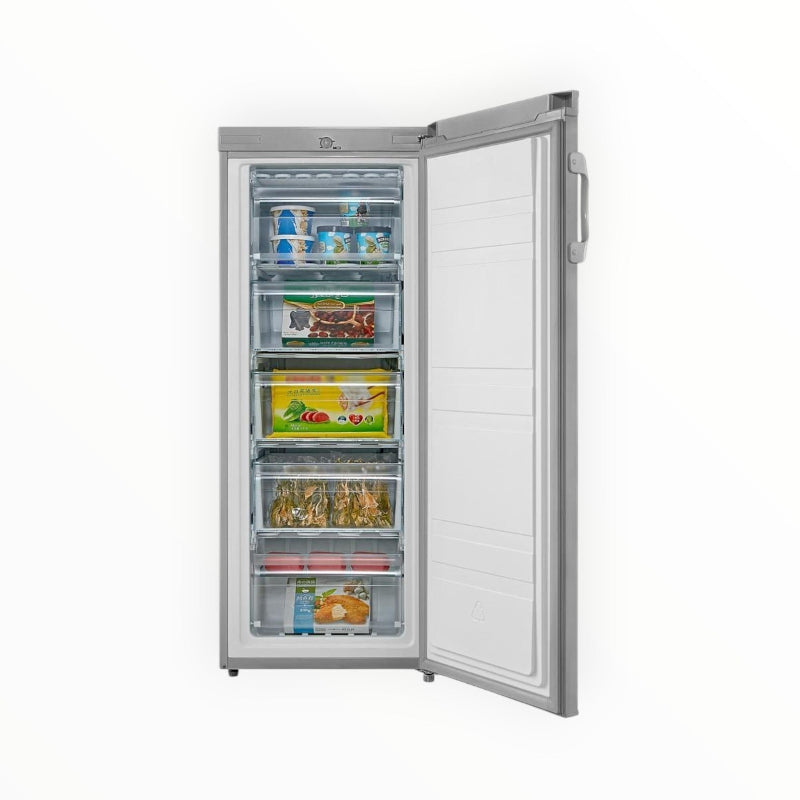 MIDEA 157l Upright Freezer - HS-208FN-S-S.