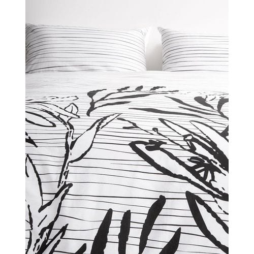 Linen House Duvet Cover Linen House Lorna Black & White Duvet Covers Set (4707125526617)